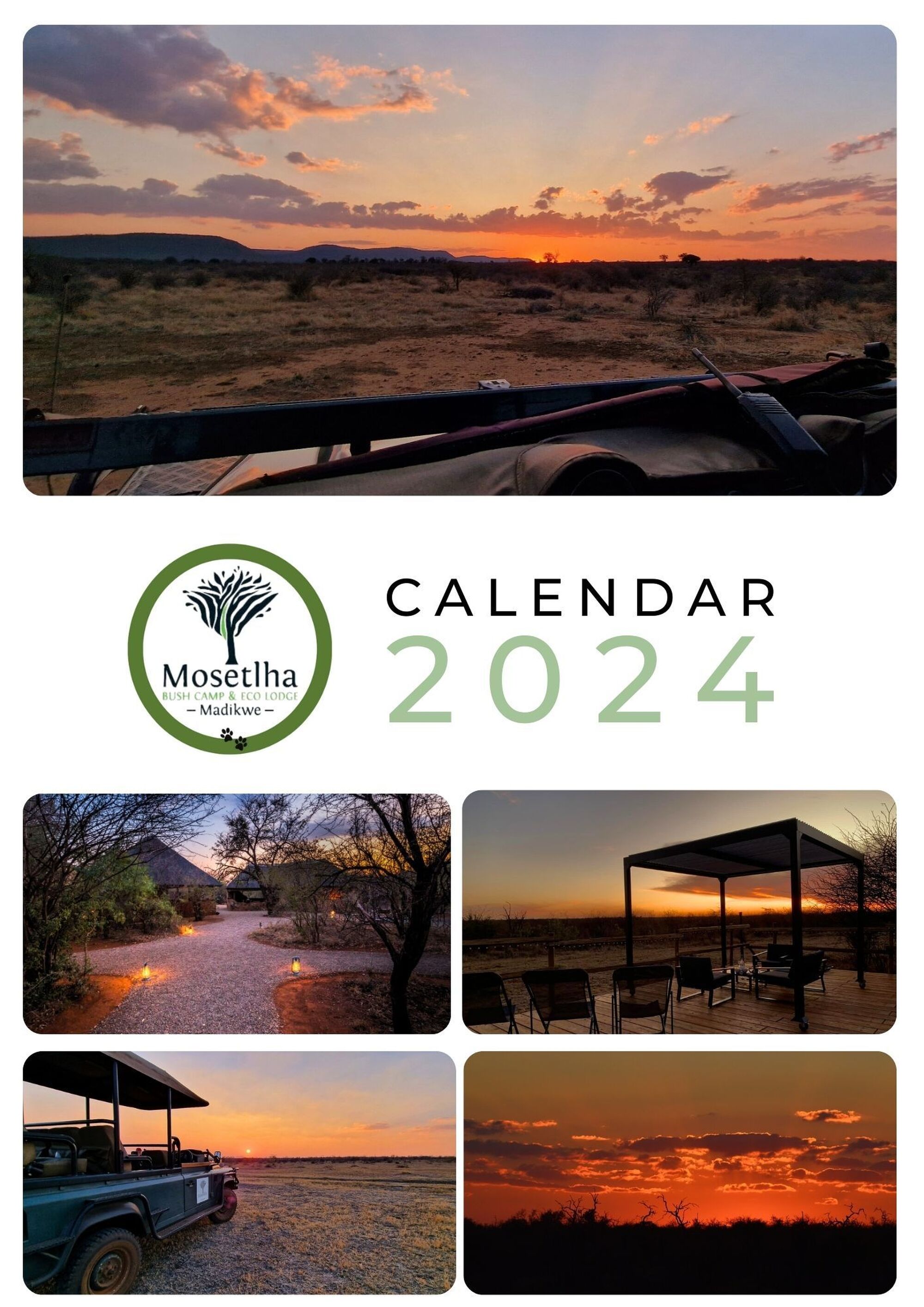 Mosetlha 2024 A4 Calendar cover